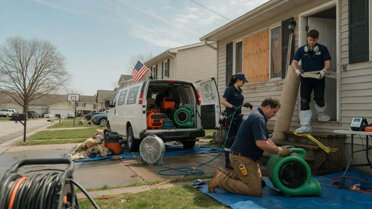 Water Damage Restoration in Harrietta, MI near me